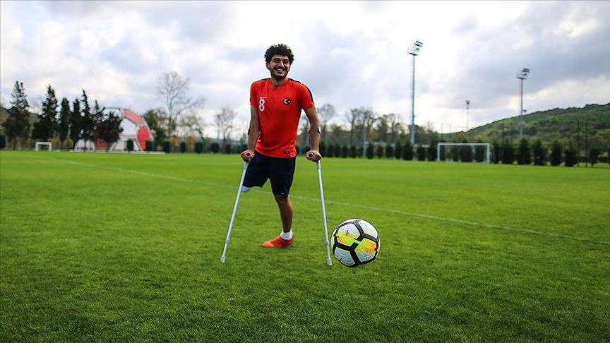 Ampute futbolcu Barış Telli: Hayallerimin peşinde koşmayı seviyorum