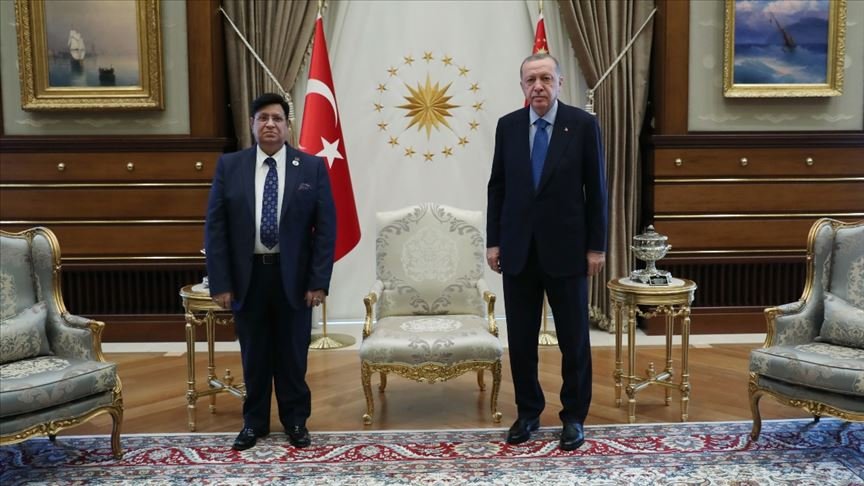 Cumhurbaşkanı Erdoğan, Bangladeş Dışişleri Bakanı Abdul Momen’i kabul etti