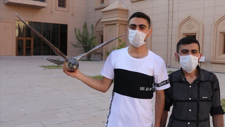 Ağrı’daki üniversite öğrencilerinin ürettiği ‘robot kuş’ TEKNOFEST’te sergilenecek