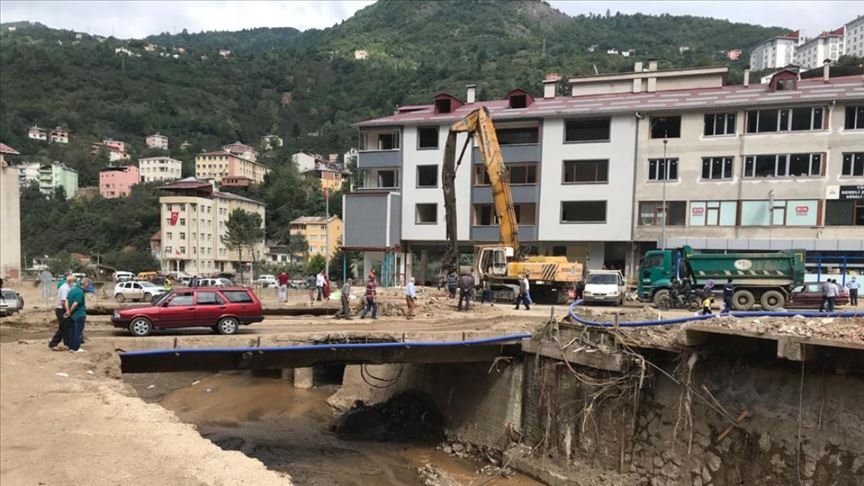 Orman Genel Müdürlüğünden Giresun’da selden etkilenen afetzedelere destek