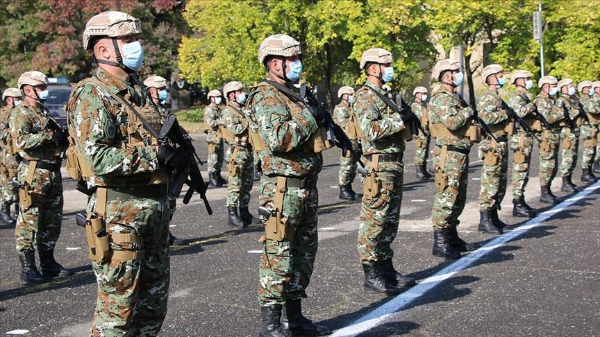 Kuzey Makedonya’dan NATO’nun Kosova Barış Gücü’ne ilk askeri birlik gönderildi