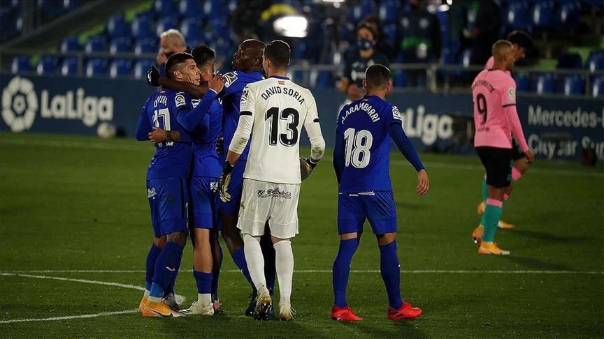 Getafe sahasında Barcelona’yı mağlup etti