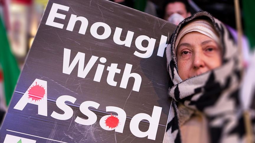Esed rejimi ülkenin güneyindeki Dera’da protesto edildi