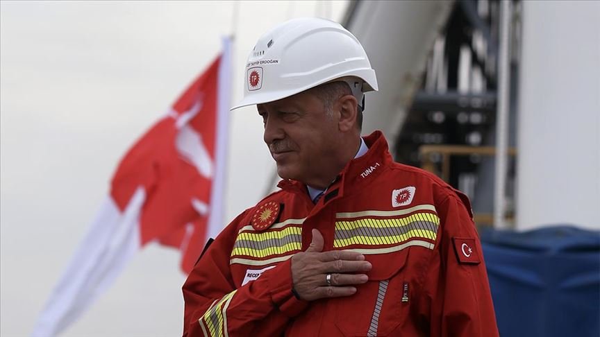 Cumhurbaşkanı Erdoğan’dan Tuna-1 kuyusunda bulunan doğal gaz rezervine ilişkin paylaşım