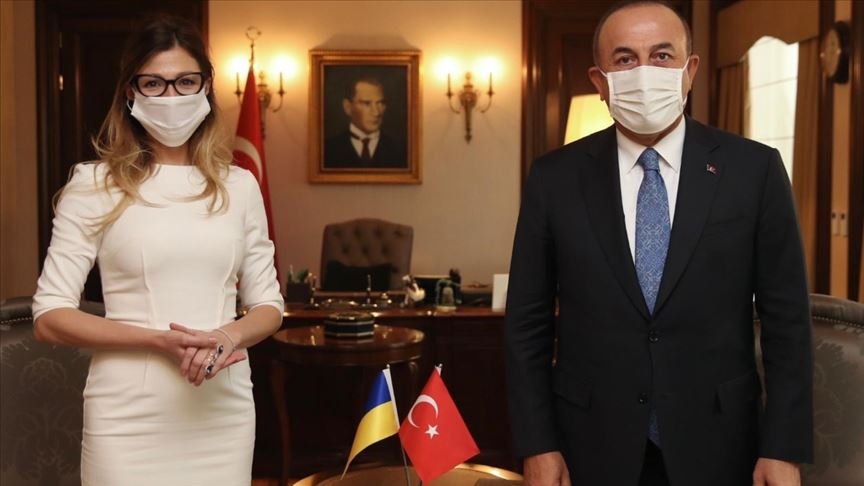 Dışişleri Bakanı Çavuşoğlu, Ukrayna Dışişleri Bakan Yardımcısı Ceppar’ı kabul etti