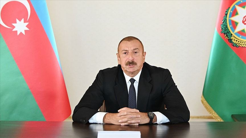 Azerbaycan Cumhurbaşkanı Aliyev: Ermenistan’ın namert hareketleri Azerbaycan halkının iradesini kıramayacak