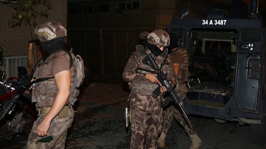 İstanbul’da terör örgütü PKK’ya yönelik operasyon