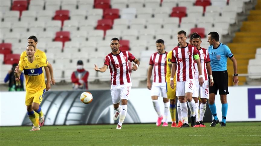 Sivasspor’un yüzü Avrupa’da gülmedi