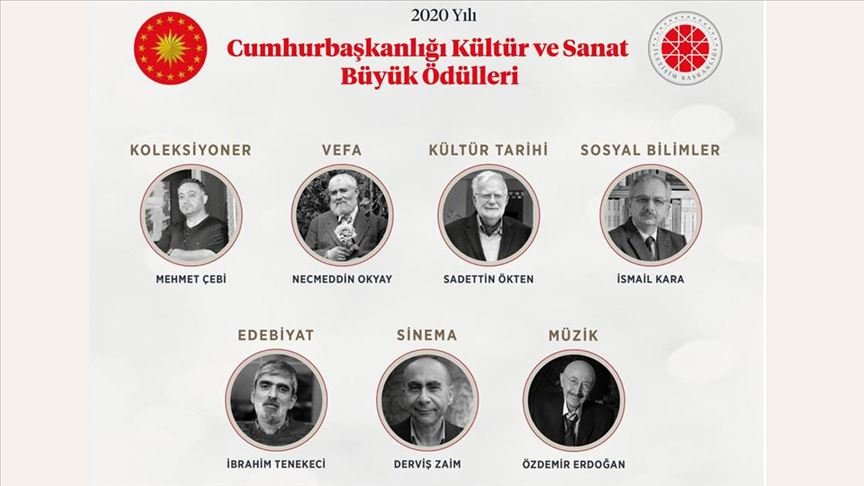 Cumhurbaşkanlığı Kültür ve Sanat Büyük Ödülleri’ne layık görülen isimler açıklandı
