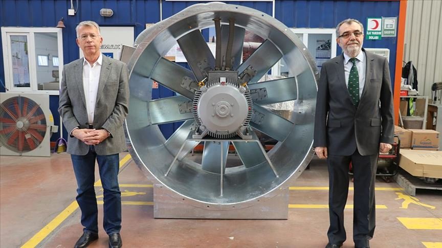 Fan üreterek Türkiye’ye 60 milyon Avro tasarruf sağladılar