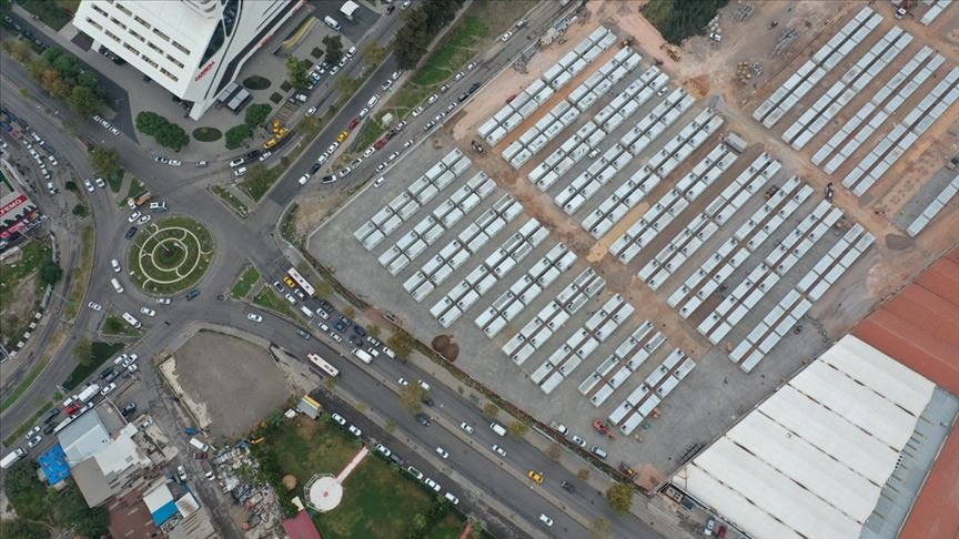 İzmir’de depremzedeler için yapılan geçici konaklama merkezinde sona gelindi