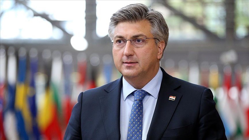 Hırvatistan Başbakanı Plenkovic’in Kovid-19 testi pozitif çıktı