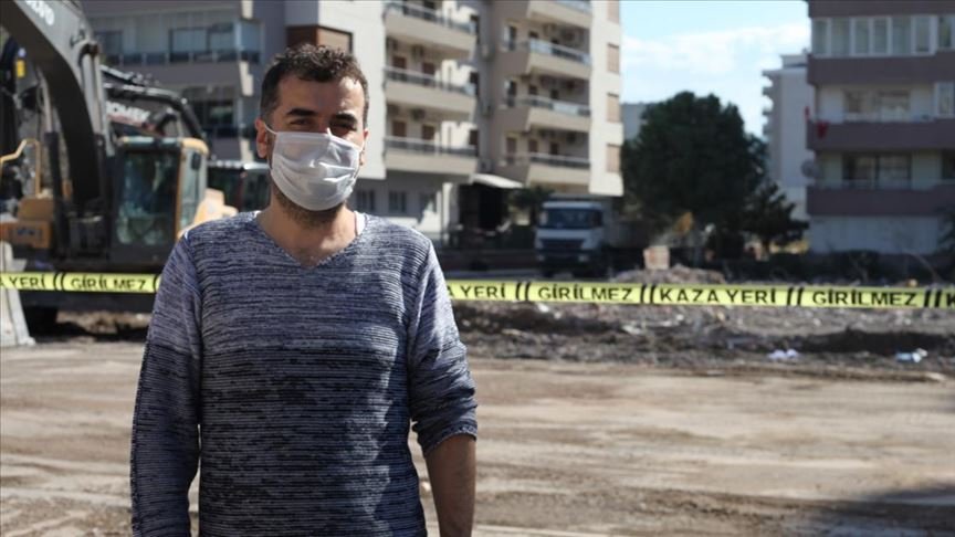 Yıkılan Rıza Bey Apartmanı’nın görgü tanığı yaşadıklarının şokunu atlatamıyor