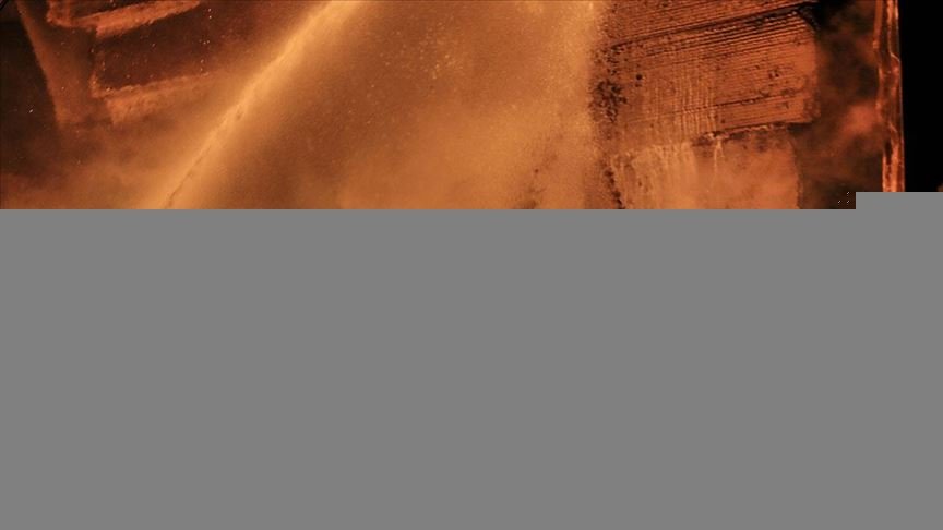 Ankara Siteler’de çıkan yangın çevredeki binalara sıçradı