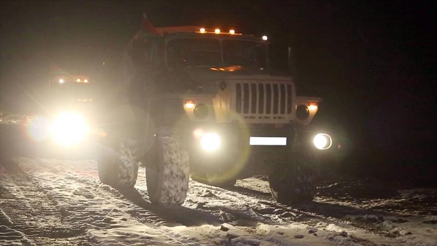 Azerbaycan ordusu 28 yıldır işgal altında bulunan Laçın’a girdi