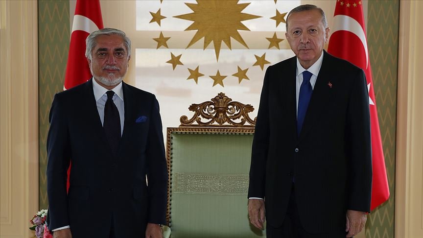 Cumhurbaşkanı Erdoğan, Afganistan Milli Uzlaşı Yüksek Konseyi Başkanı Abdullah’ı kabul etti