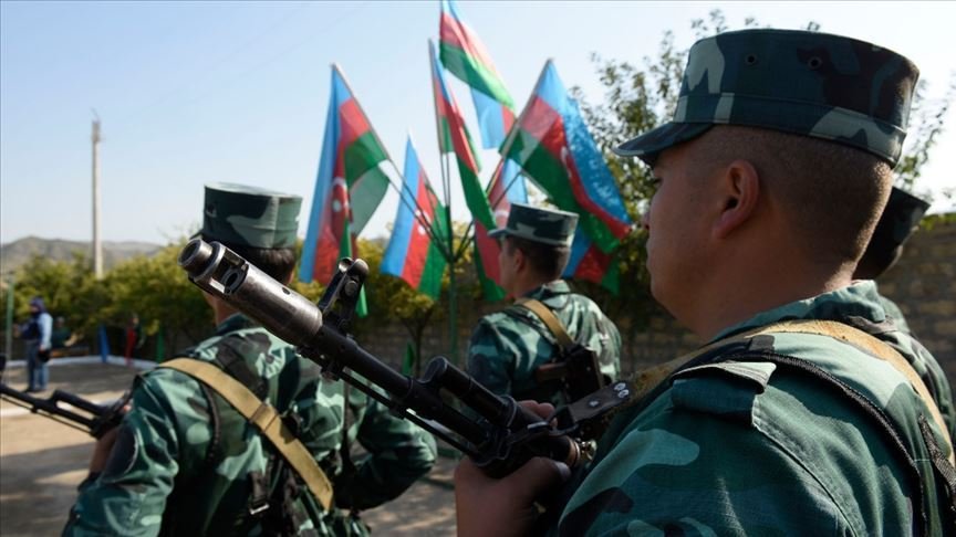 Azerbaycan ordusu 27 yıldır işgal altında bulunan Ağdam’a girdi