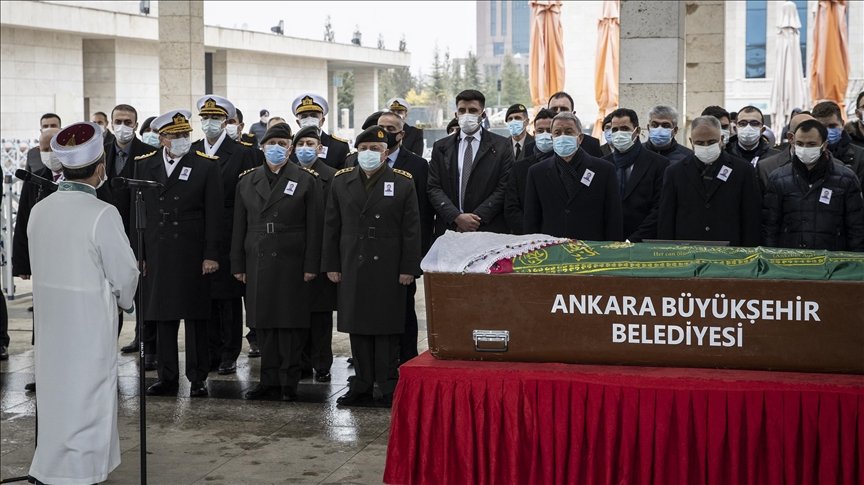 2. Ordu Komutanı Orgeneral Metin Gürak’ın vefat eden eşi son yolculuğuna uğurlandı