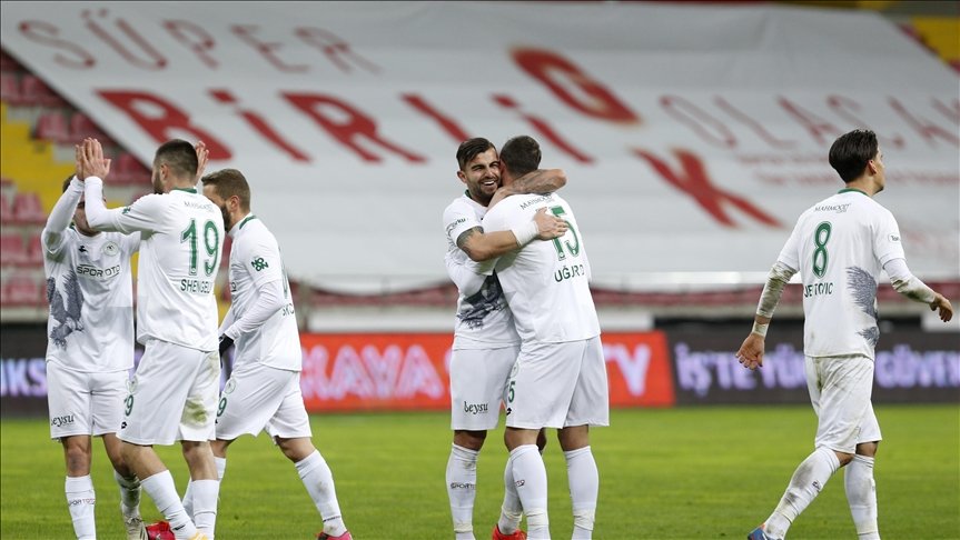 Konyaspor 3 puanı uzatmalarda aldı