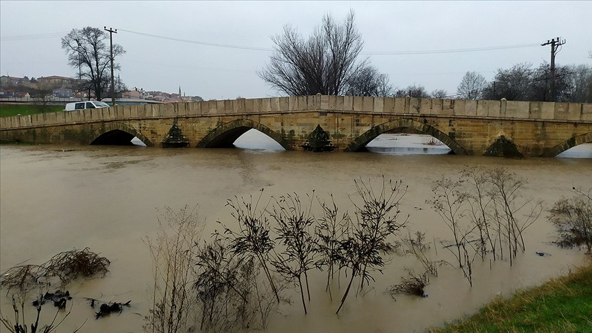 Tunca Nehri için alarm seviyesi ‘turuncu’ya yükseltildi