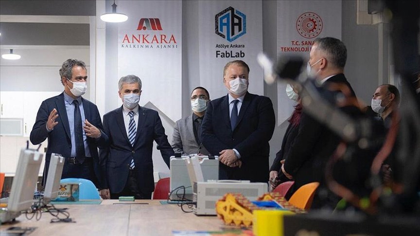 MEB’in ilk açık erişimli atölyesi Ankara’da kuruldu