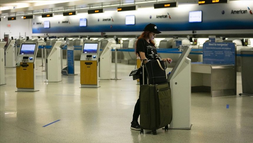 ABD’ye hava yoluyla gelen yolculara 26 Ocak’tan itibaren negatif Kovid-19 testi zorunluluğu getiriliyor