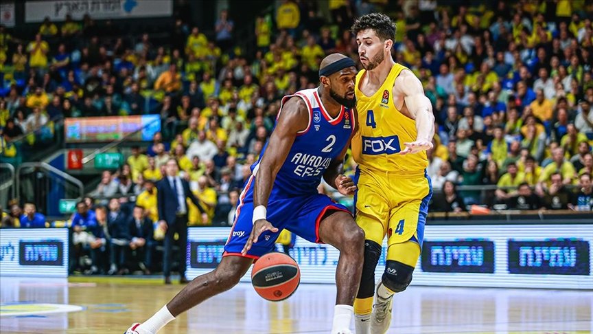 Maccabi Tel Aviv-Anadolu Efes maçı ertelendi
