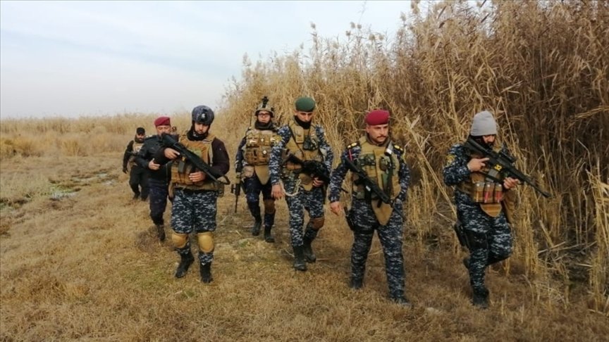 Irak’ın Kerkük kentinde terör örgütü DEAŞ’a ait 3 sığınak imha edildi
