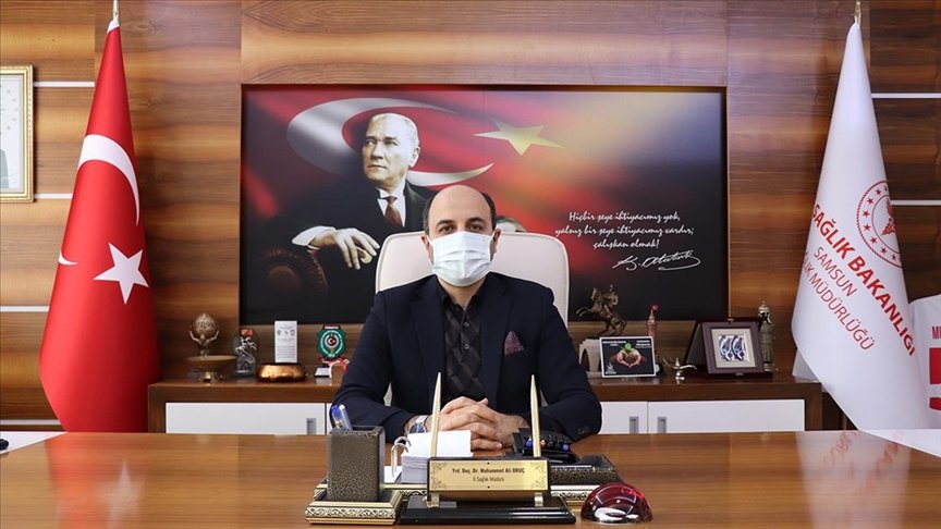 Samsun İl Sağlık Müdürü Oruç’tan ‘aşı rehavete neden olmasın’ uyarısı