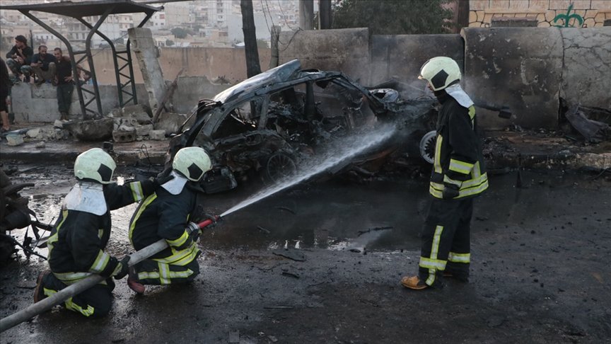 Afrin’de bombalı terör saldırısı