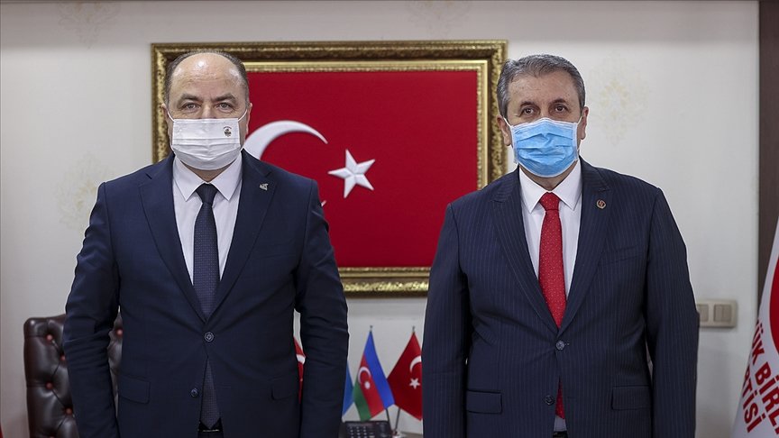 Anavatan Partisi Genel Başkanı Çelebi’den Destici’ye ziyaret