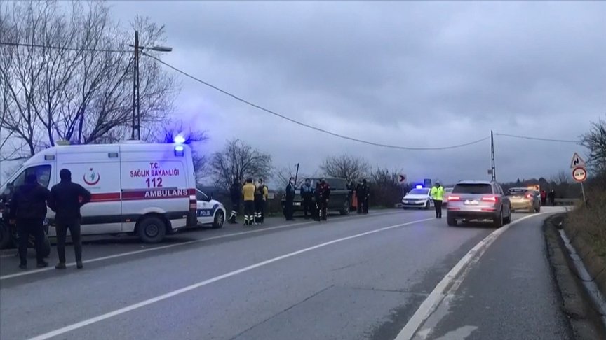 Beykoz’da helikopter düştüğü ihbarı ekipleri harekete geçirdi