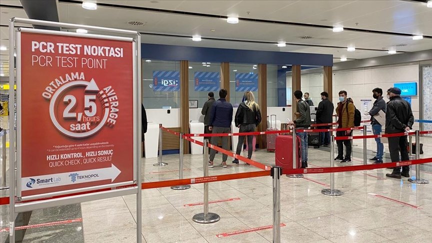 İstanbul Sabiha Gökçen Havalimanı’nda antijen ve antikor testlerinin yapımına başlandı