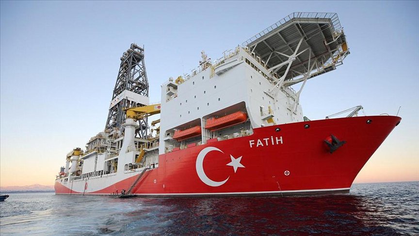 Fatih sondaj gemisi Karadeniz’deki yeni sondaj lokasyonu Türkali-2 kuyusuna ulaştı