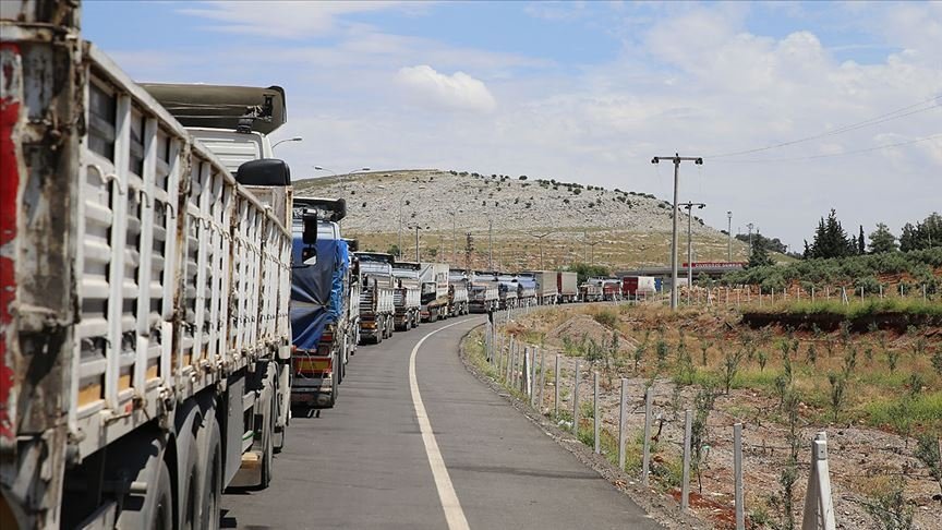 Birleşmiş Milletlerden İdlib’e 86 tır insani yardım