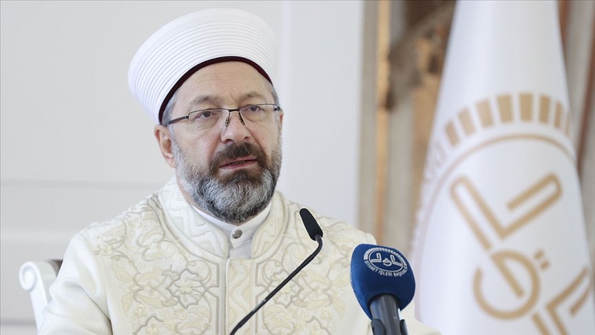 Diyanet İşleri Başkanı Erbaş Danimarka’daki camiye yapılan saldırıyı kınadı