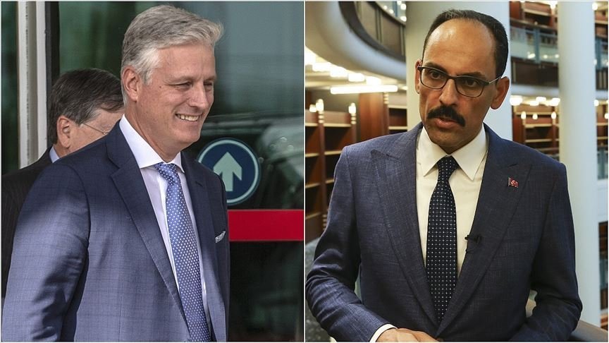 Cumhurbaşkanlığı Sözcüsü Kalın, ABD Ulusal Güvenlik Danışmanı O’Brien ile telefonda görüştü