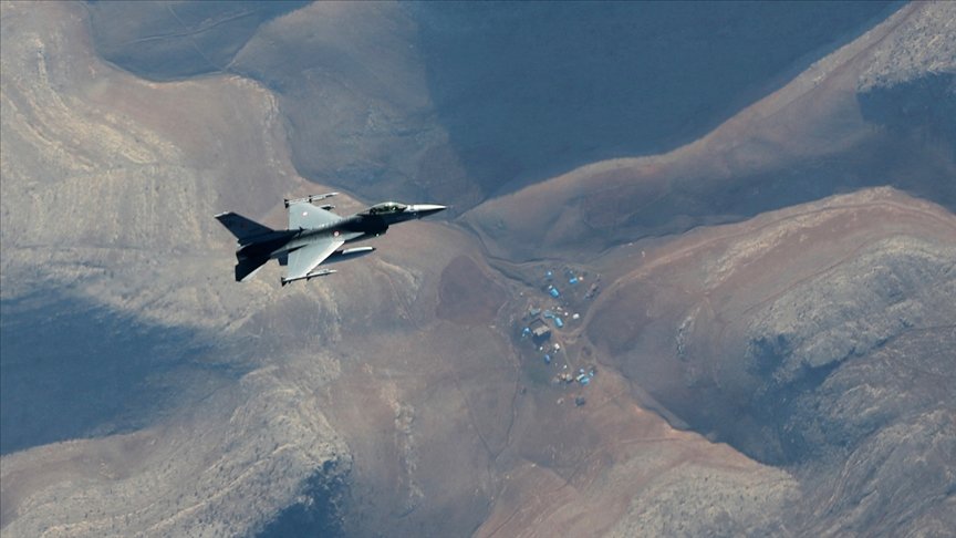 Pençe Kartal-2 Harekatı’nda 2 PKK’lı terörist hava harekatıyla etkisiz hale getirildi