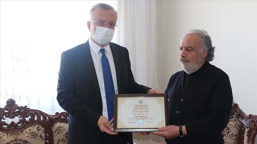 Gara şehidinin diploması ailesine verildi