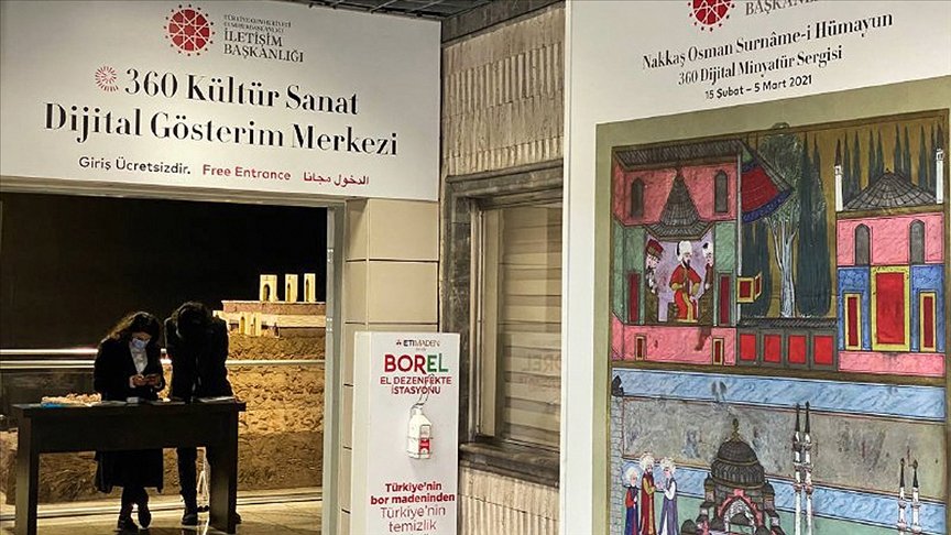 Cumhurbaşkanlığı İletişim Başkanlığının ‘Dijital Minyatür Sergisi’ açıldı
