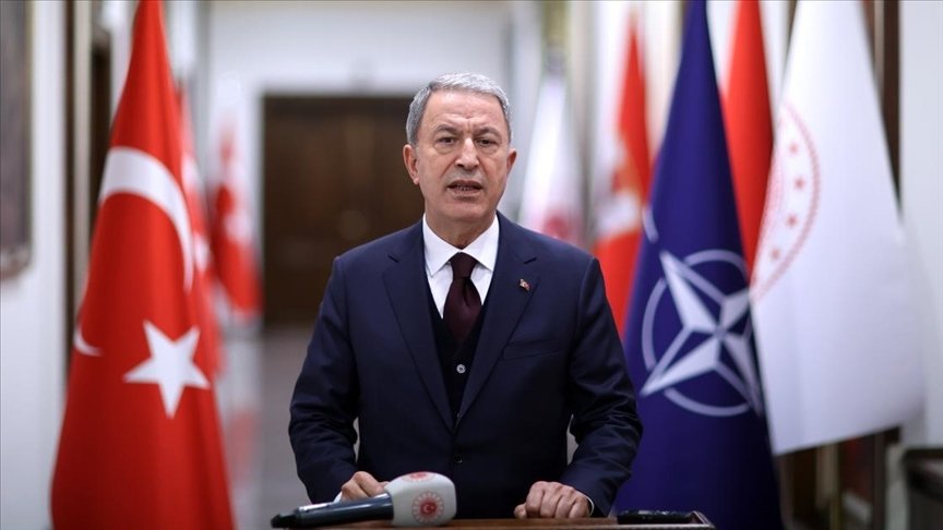 Bakan Akar: NATO Toplantısında terörle mücadelede birlik içinde hareket etmenin öneminin altını çizdik