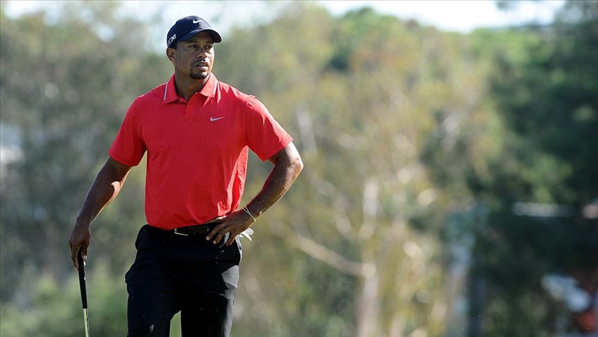 ABD’li sporcu Tiger Woods geçirdiği trafik kazası nedeniyle hastaneye kaldırıldı