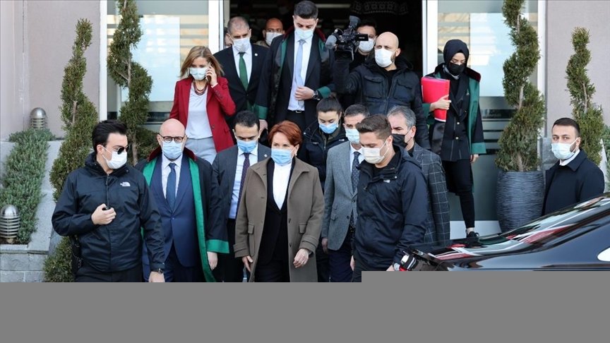İYİ Parti Genel Başkanı Akşener, Antalya’da yargılandığı dava kapsamında talimatla ifade verdi