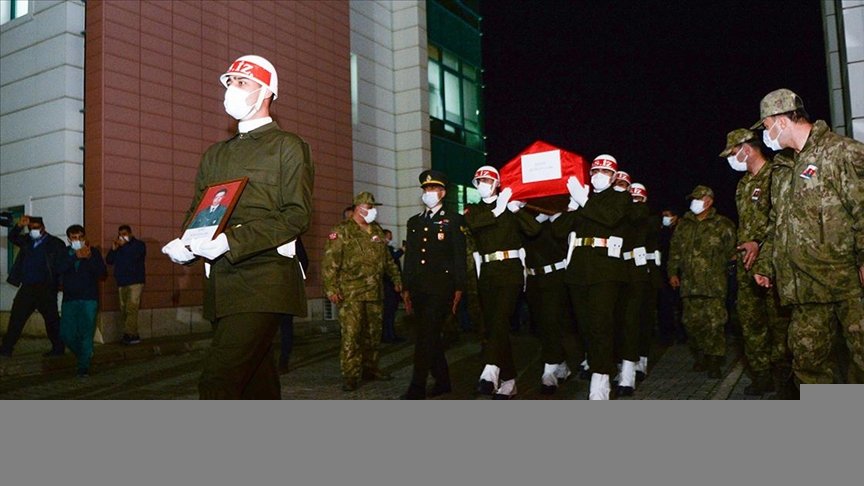 Gara’da şehit edilen vatandaşların naaşları memleketlerine getiriliyor