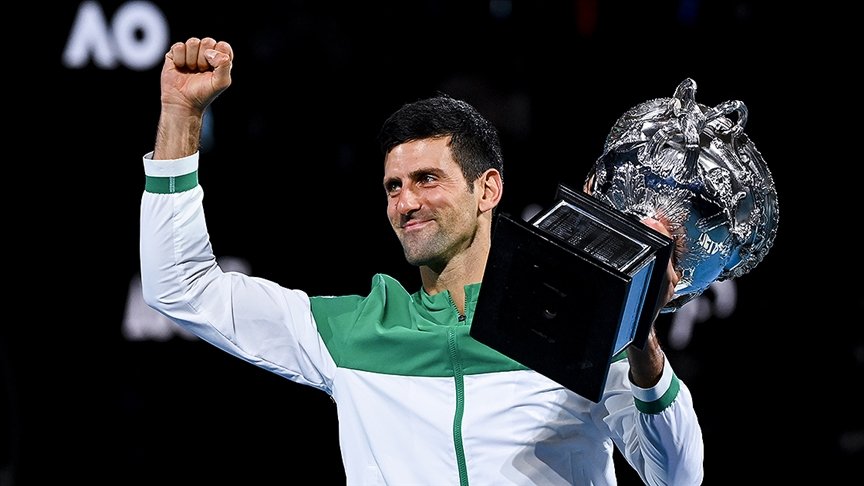 Avustralya Açık’ta tek erkekler şampiyonu Djokovic