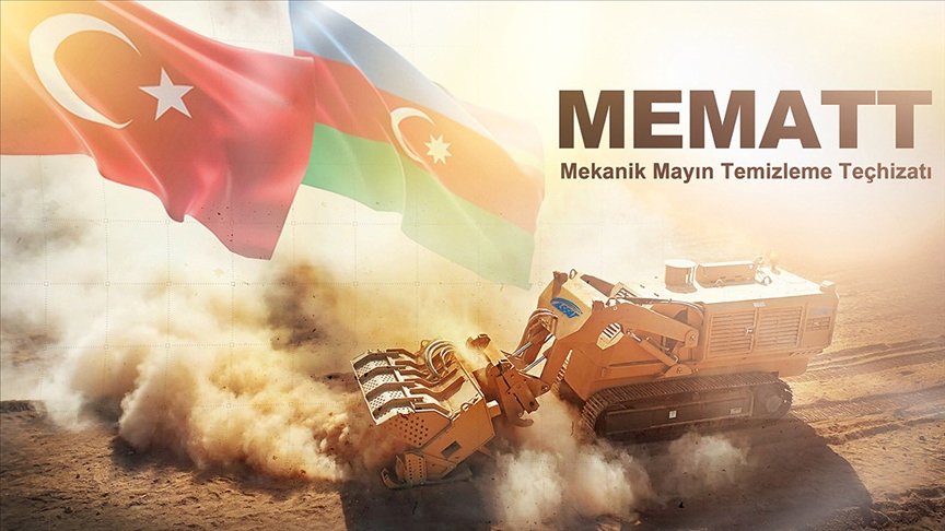 Azerbaycan’a ihraç edilen mayın temizleme teçhizatının ilk partisi Bakü’ye ulaştı
