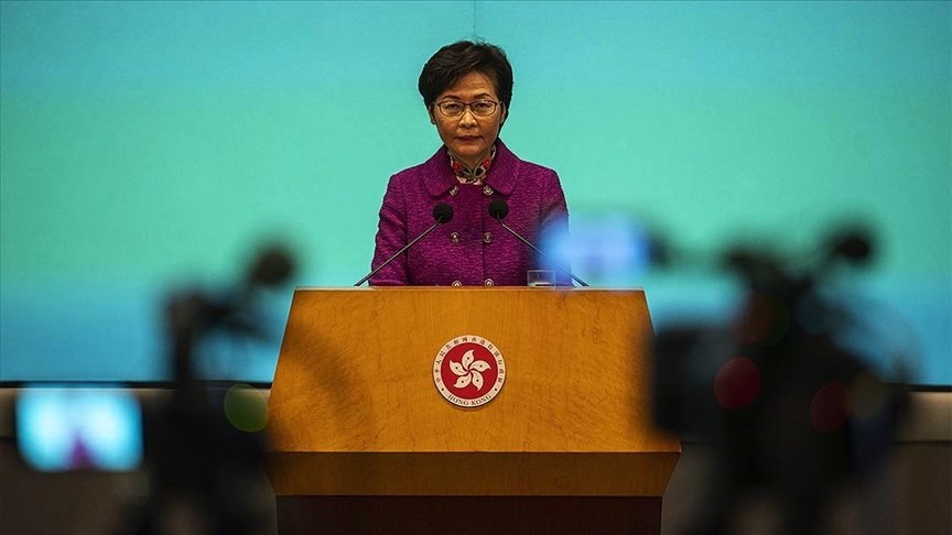 Hong Kong Baş Yöneticisi Lam, Çin’in seçim sisteminde değişiklik planına destek verdi