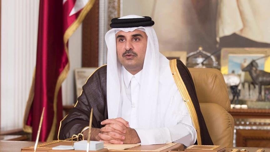 Katar Emiri Al Sani, Hariri ile görüşmesinde Lübnan’a destek olmayı sürdüreceklerini vurguladı