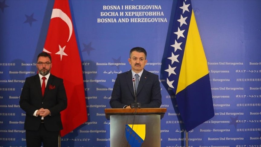Bakan Pakdemirli: Serbest Ticaret Anlaşması Türkiye ile Bosna Hersek arasındaki ilişkileri geliştirecektir