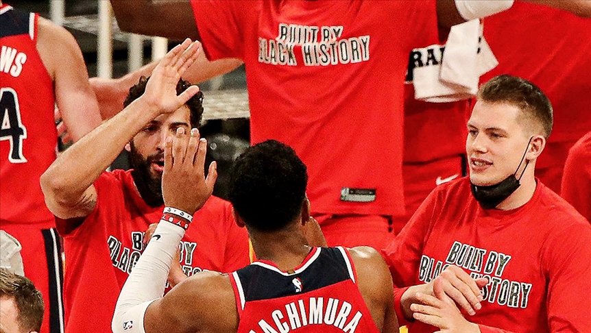 NBA’de Washington Wizards galibiyet serisini 5 maça çıkardı